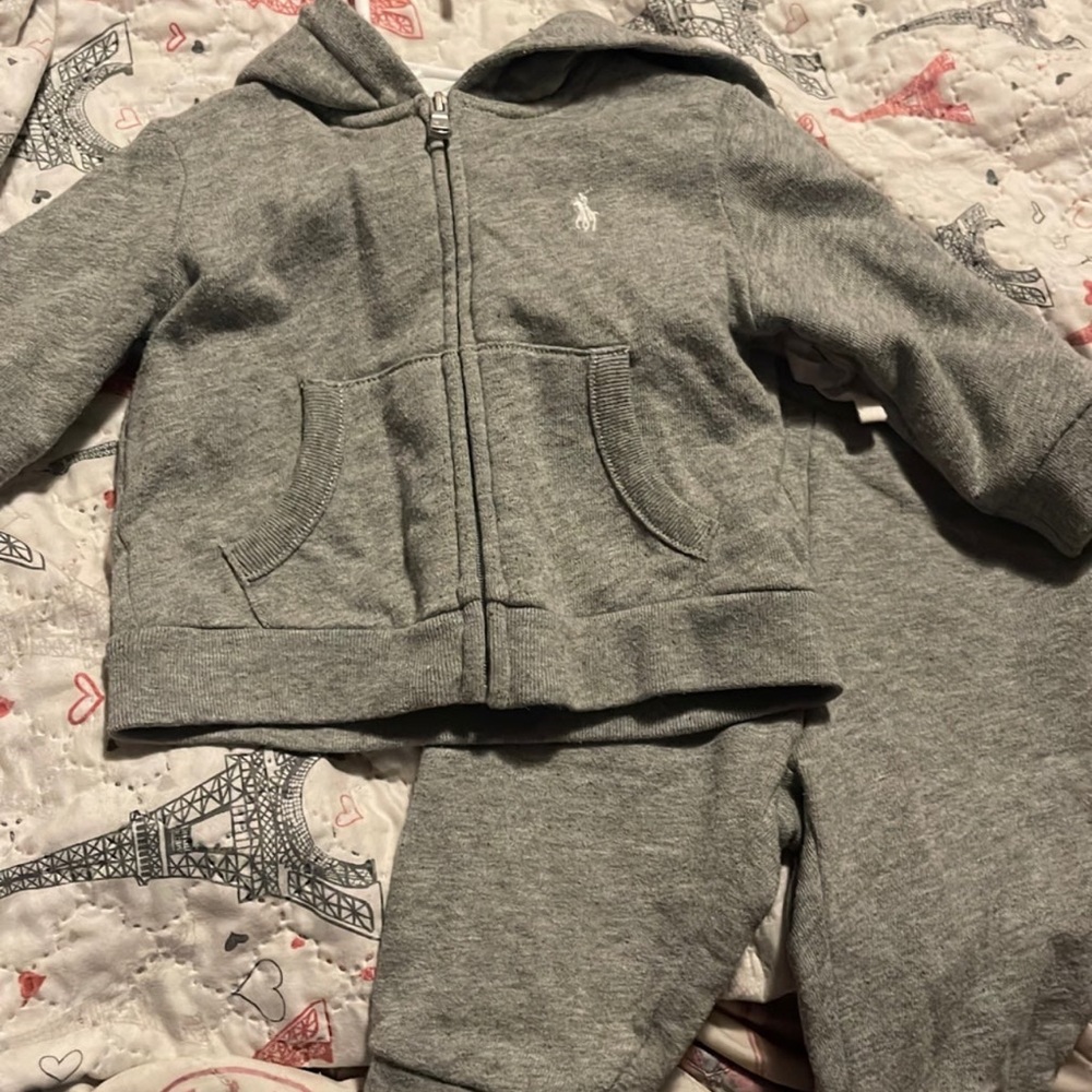 Baby boy polo 2 piece